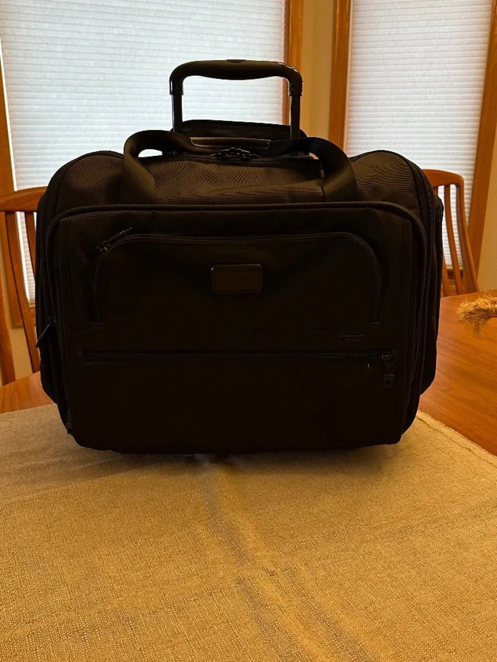 EUC Tumi Compact Wheeled Duffle
